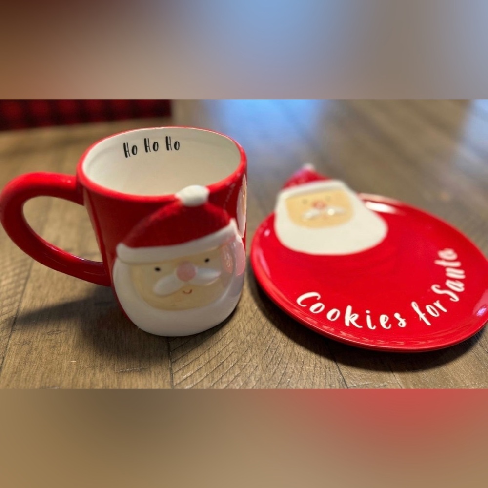 Magenta Home Mug & Plate “Cookies for Santa” Boxed Set Brand new